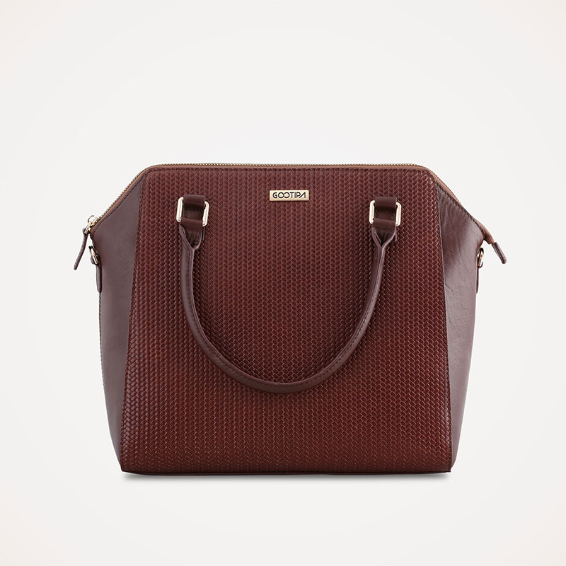 Annabelle Business Bag – Printed Brown