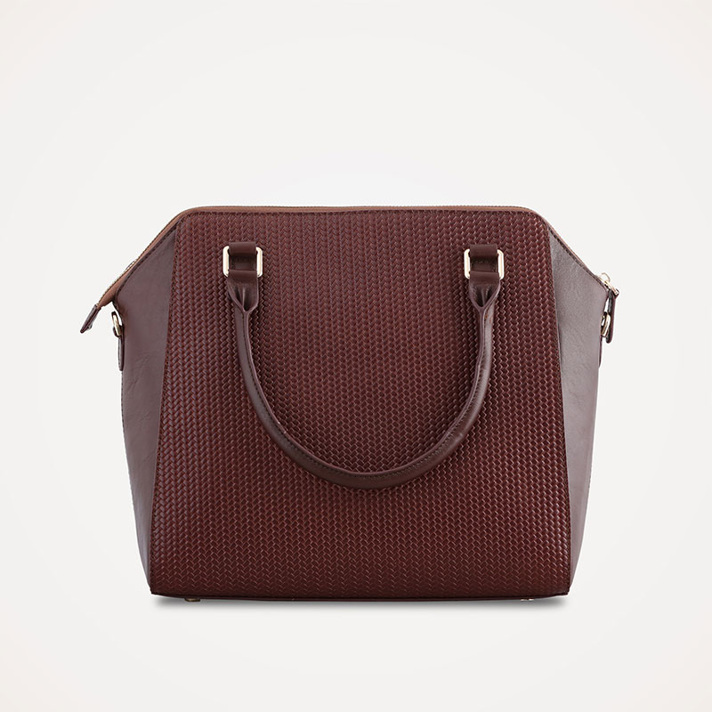 Annabelle Business Bag – Printed Brown - Image 2